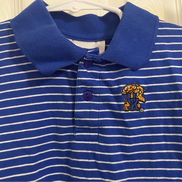 University of Kentucky Wildcats Long Sleeve Polo Shirt - Picture 5 of 8